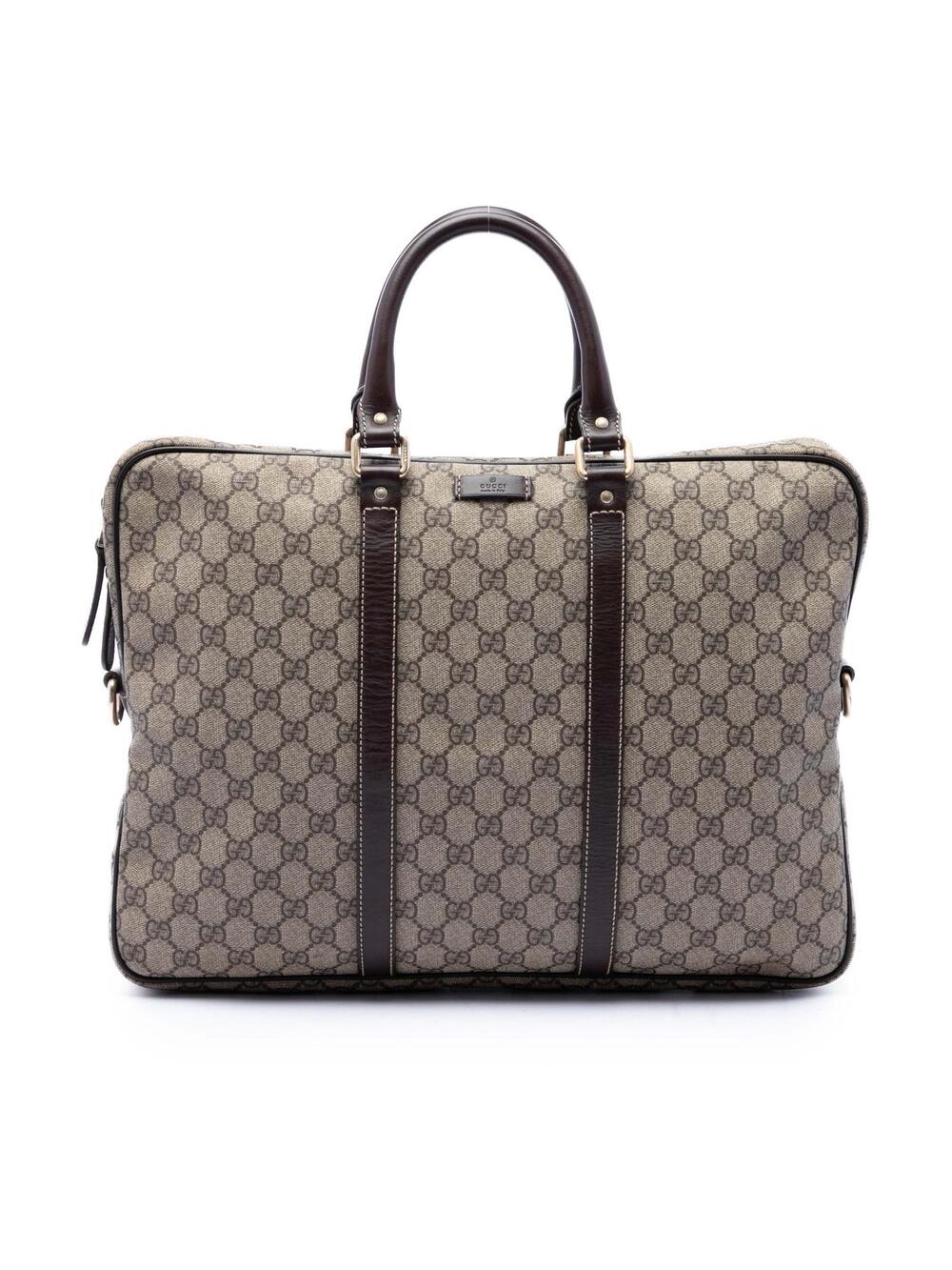 Gucci Gg Supreme Business Bag Pre-Loved #359748G57B